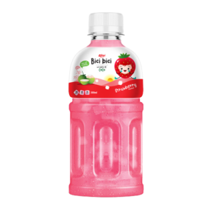 OEM 300ml Pet 瓶 Bici Bici 草莓味加肉果汁