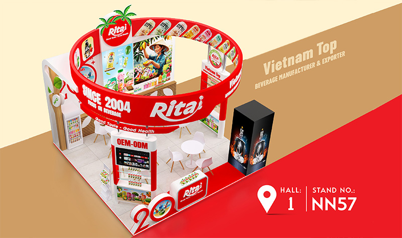 Rita Food & Drink Co., Ltd 亮相 2025 Thaifex 食品展  