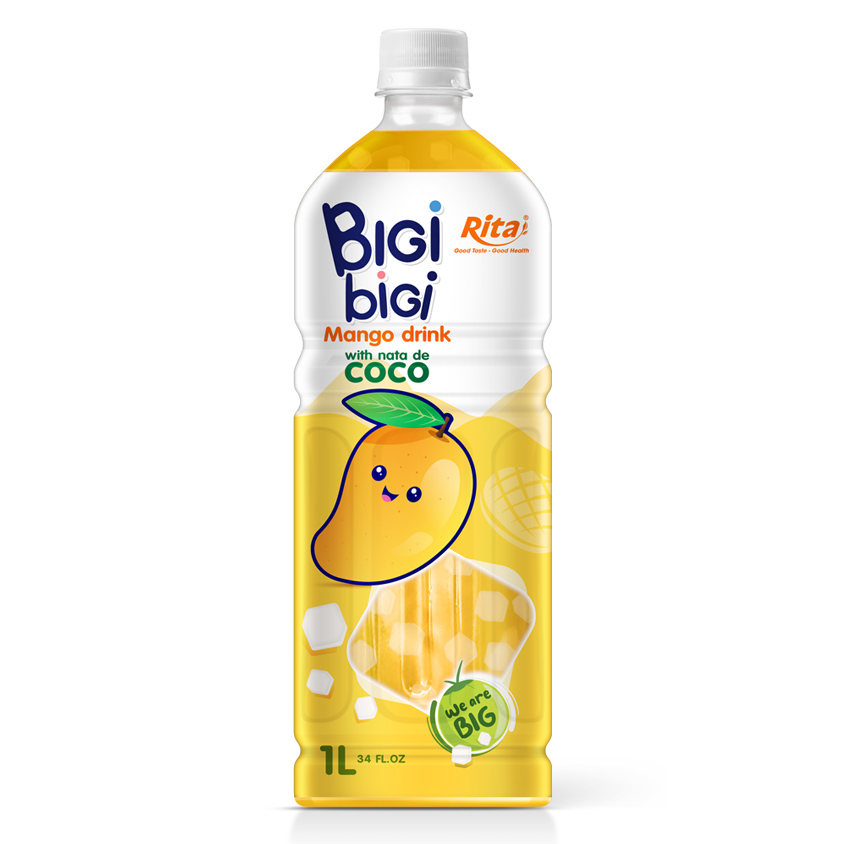 BiGi BiGi 芒果椰果果汁饮料 1L PET 瓶