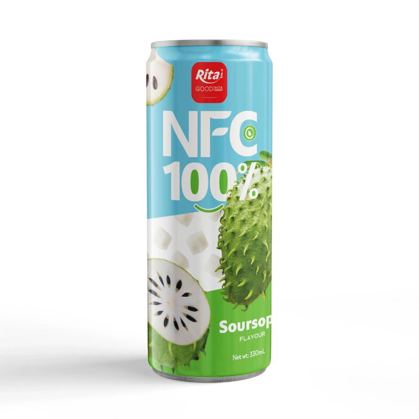 100% NFC 刺果番荔枝汁