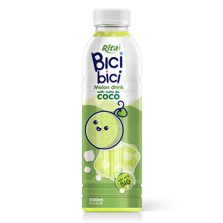 Rita Bici Bici 哈密瓜椰果饮料 500ml PET 瓶