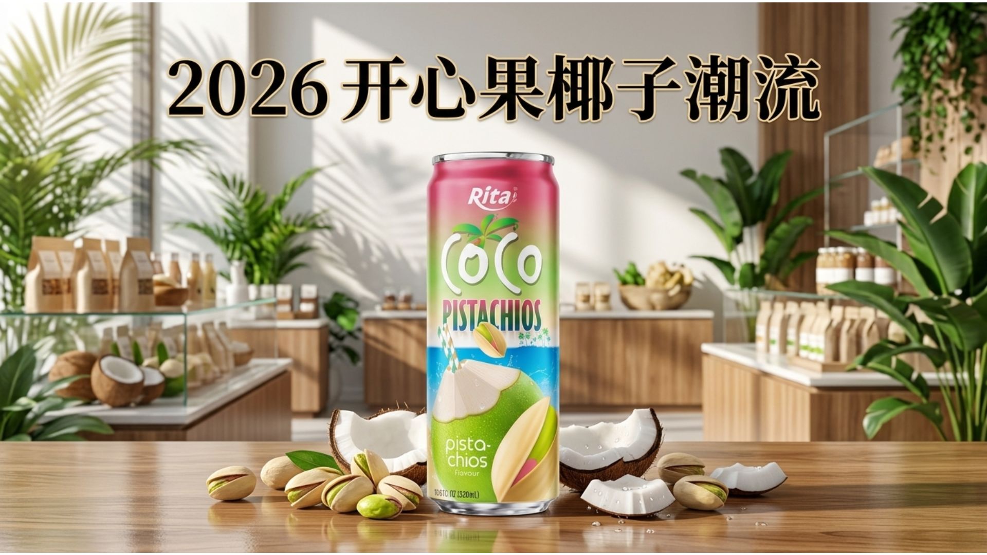 年植物基饮品市场趋势分析：椰子水开心果饮料成新增长点