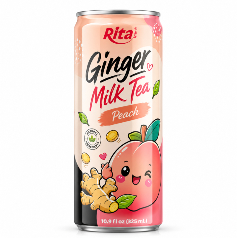 RITA蜜桃姜味奶茶（即饮装325ml）