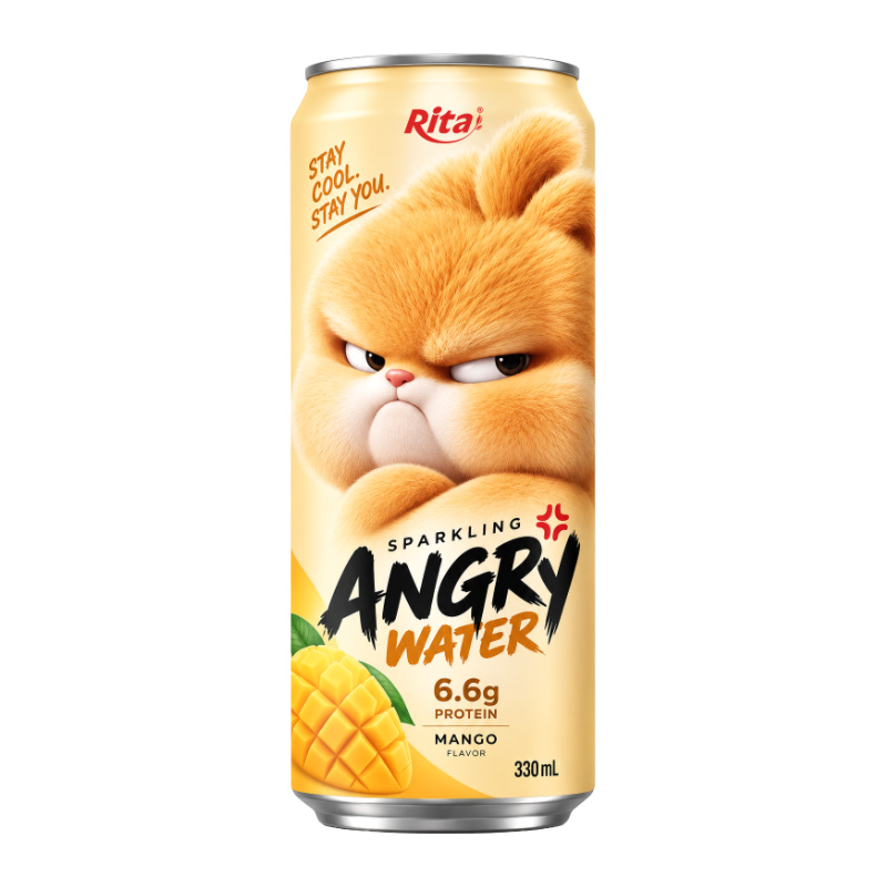 愤怒水芒果味气泡蛋白质饮料330ml