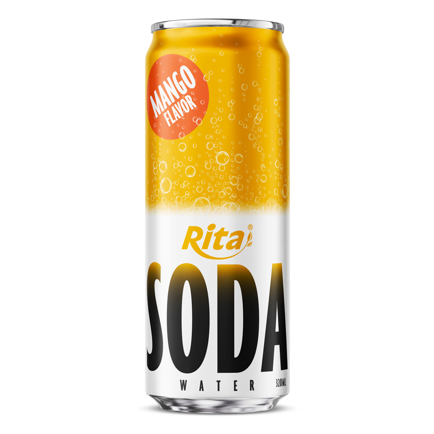 芒果气泡水批发供应 | RITA集团芒果苏打水饮料厂家直销