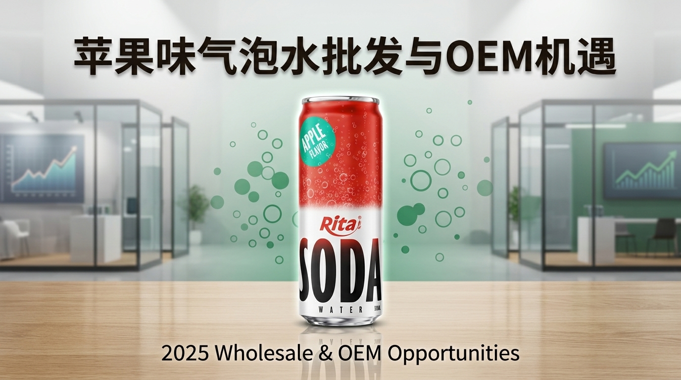 苹果味气泡水批发与OEM机遇
