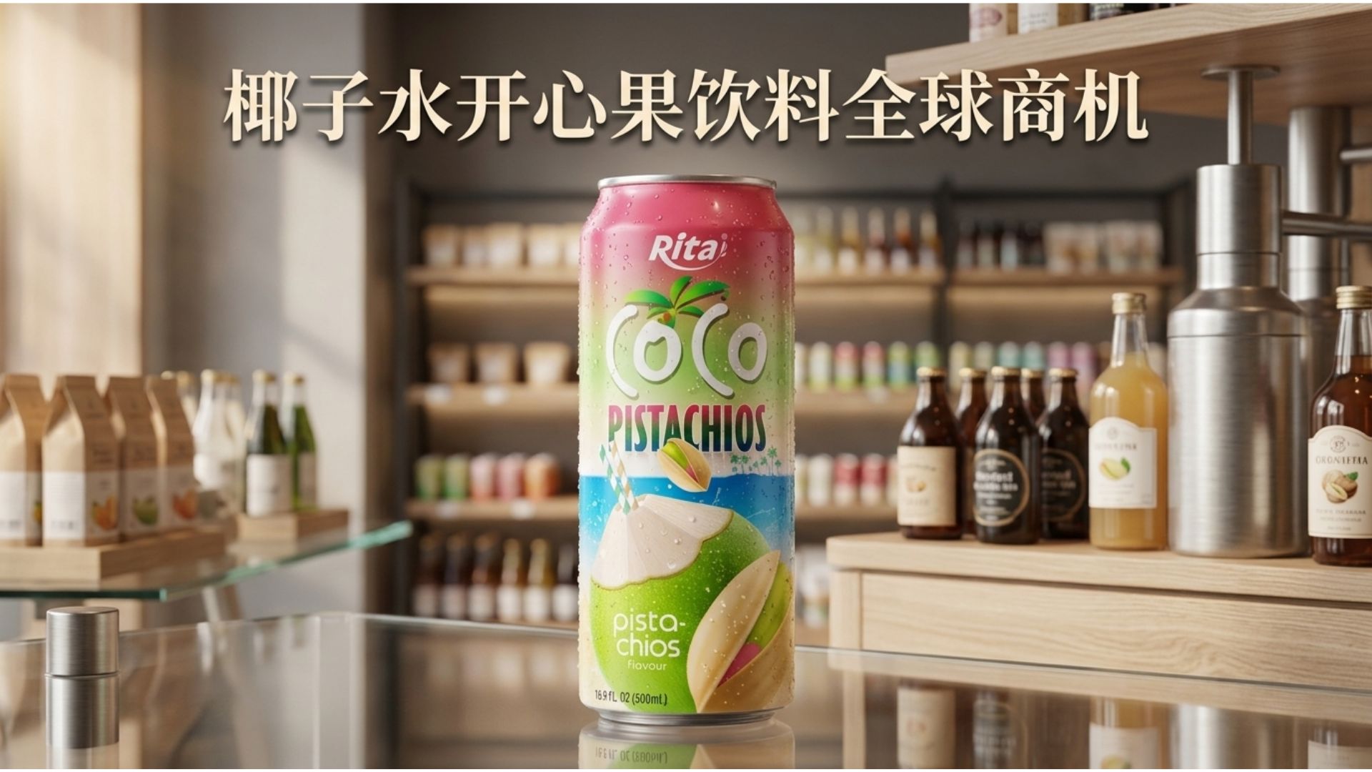 植物基饮料市场分析：天然椰子水开心果饮料的全球商机与供应链机遇